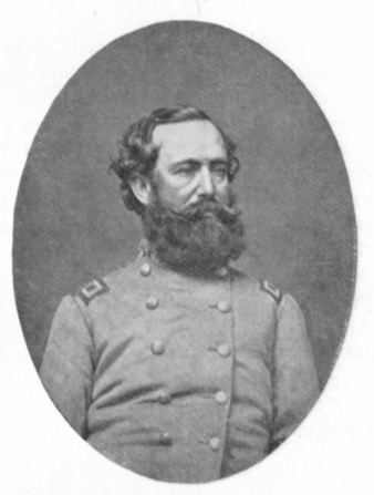 Black and white photograph of General Wade Hampton, in uniform.