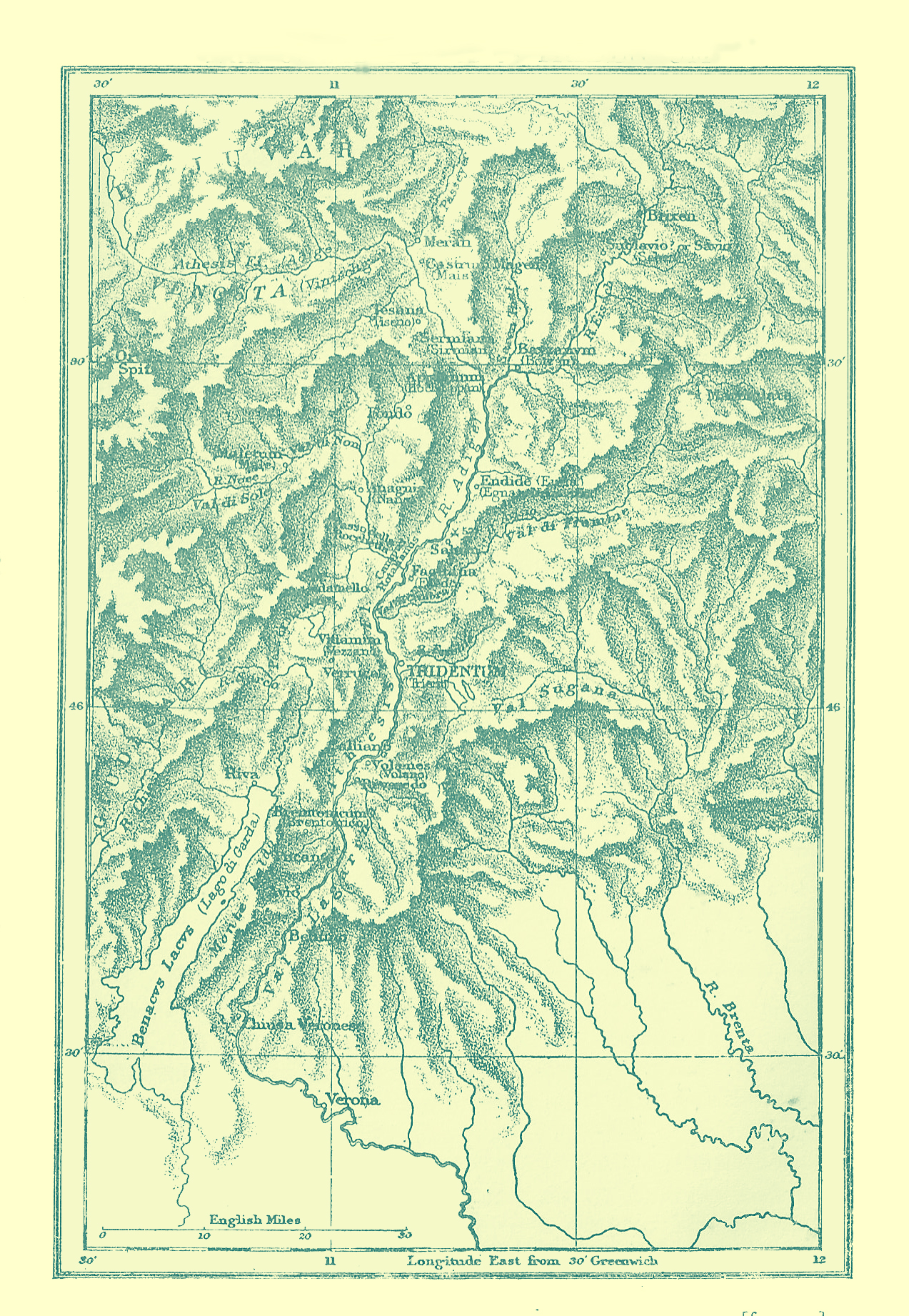 Map of The Duchy of Tridentum.