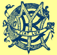 Printer's mark, stylized initial G,B, I with a banner over them stating the motto Fiat Lux.